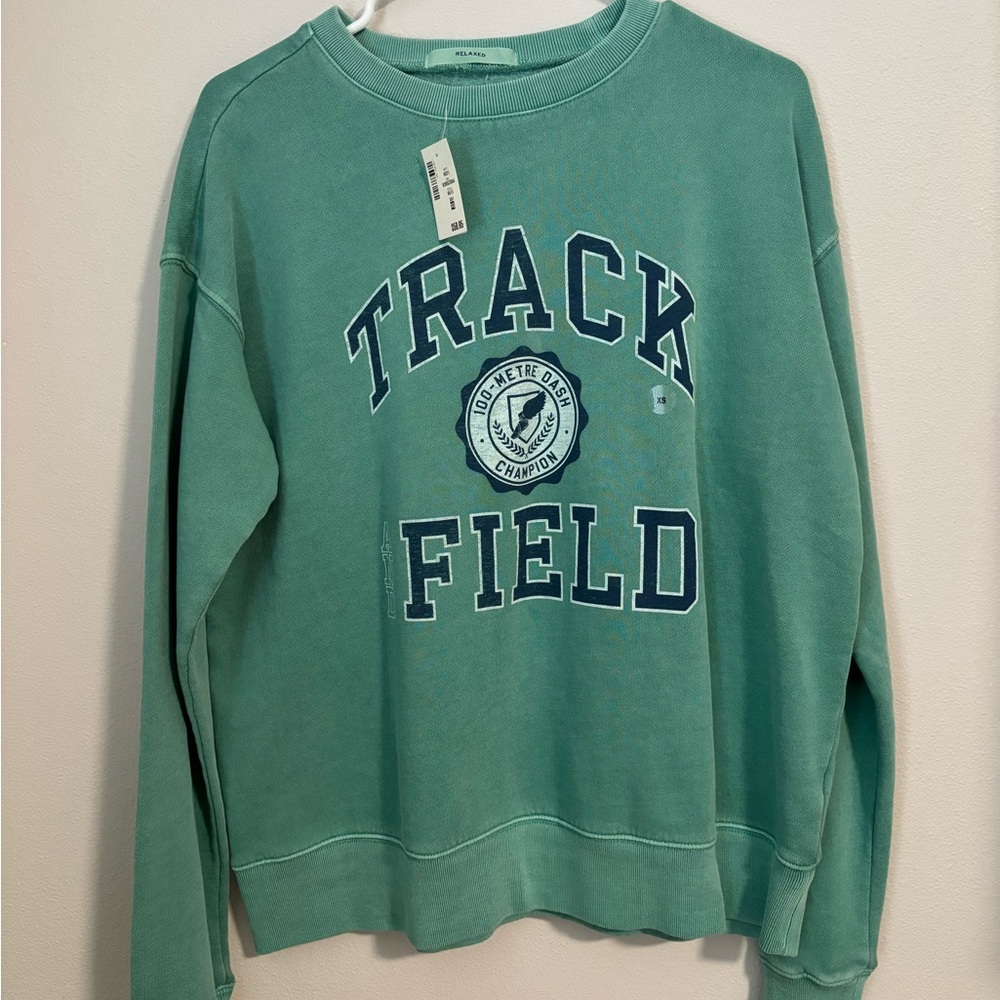 NWT Aeropostale Track and Field Crewneck